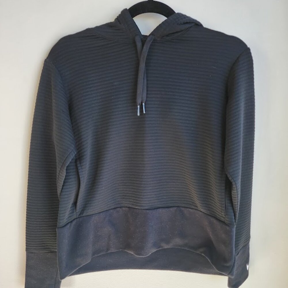 Nike Dry Fit Cropped ribbed hoodie S